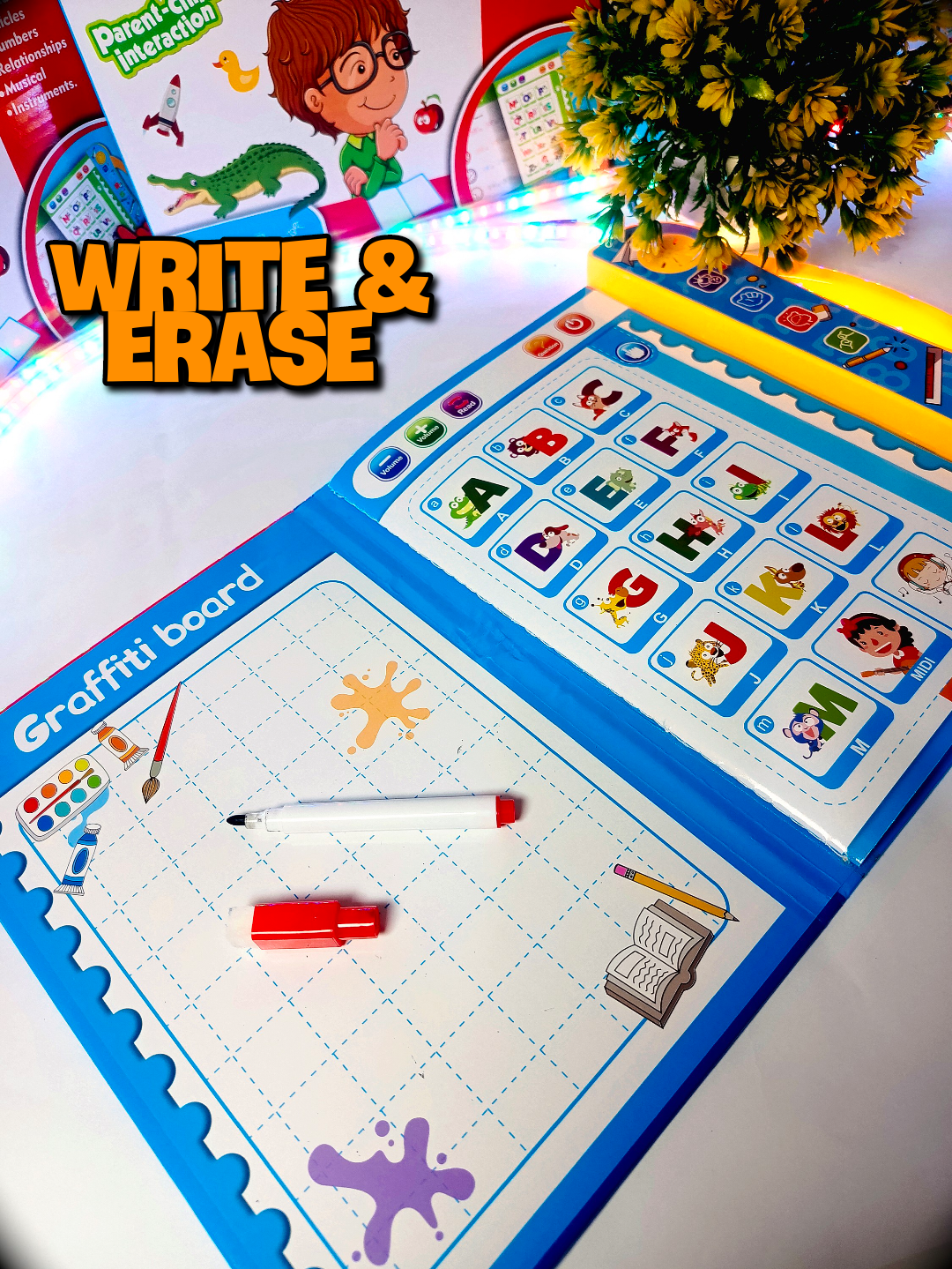 Intelligence Study Book for Kids – Interactive Learning E-Book with Music & Sounds