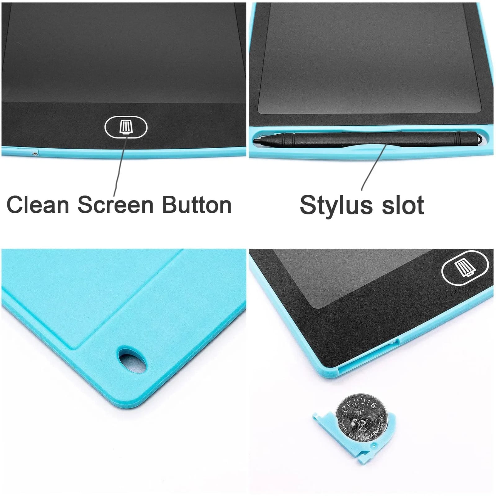 LCD Writing & Drawing Tablet 8.5 Inch for Kids – Portable Erasable Screen Board