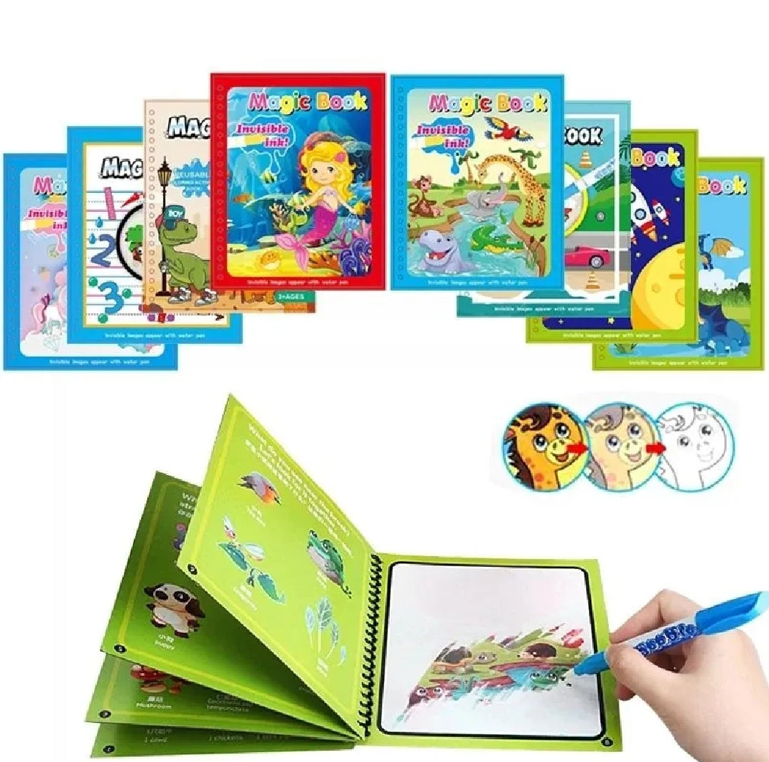 Magic Water Drawing Book For Kids